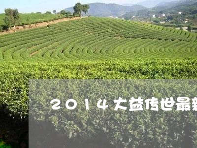 2014大益传世最新价格/2023051296379