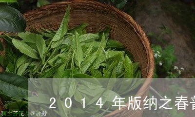 2014年版纳之春普洱茶价格/2023053085350