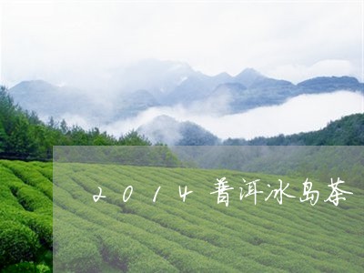 2014普洱冰岛茶/2023042916397