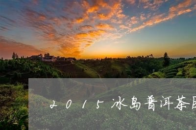 2015冰岛普洱茶图片/2023050562405