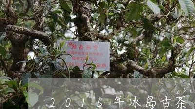 2015年冰岛古茶/2023042691825