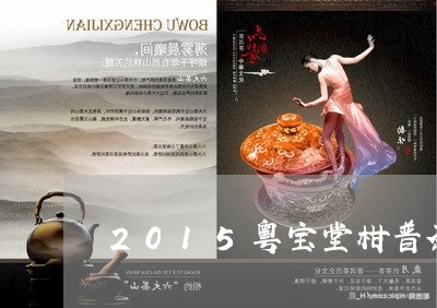 2015粤宝堂柑普茶/2023061009285