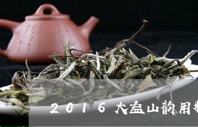 2016大益山韵用料/2023092160491