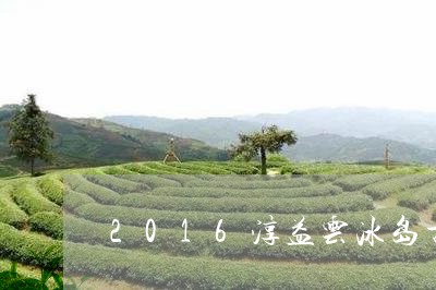 2016淳益云冰岛古树小茶饼/2023053164926