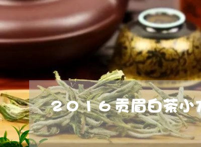 2016贡眉白茶小方片/2023082684845