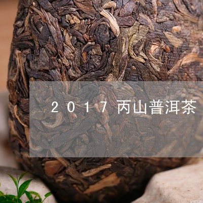 2017丙山普洱茶/2023120542616