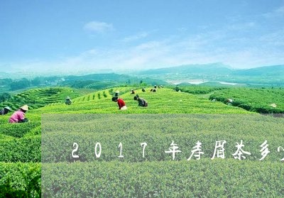 2017年寿眉茶多少钱/2023092450717