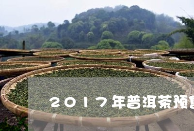 2017年普洱茶预售/2023062861502