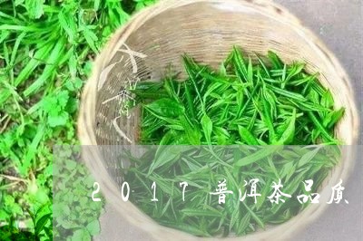 2017普洱茶品质/2023070960483