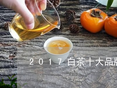 2017白茶十大品牌/2023092794737