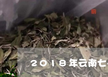 2018年云南七子饼普洱茶保期/2023060297370