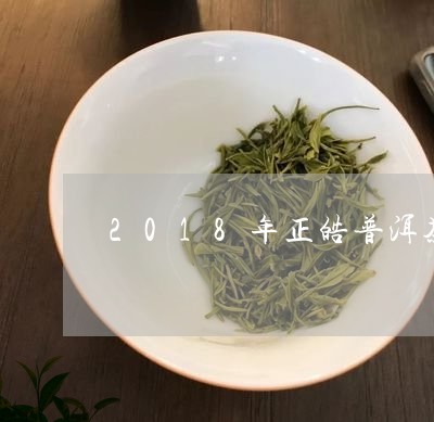 2018年正皓普洱茶/2023100784958