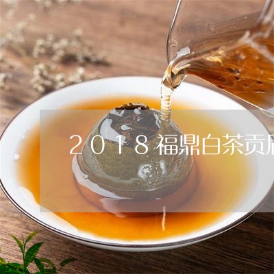 2018福鼎白茶贡眉/2023120848371