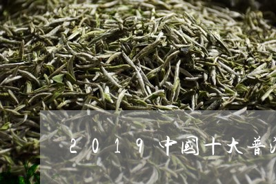 2019中国十大普洱茶排名/2023110483158