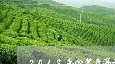 2019年金奖普洱茶/2023100660894