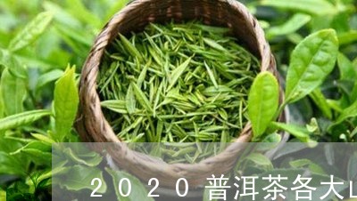 2020普洱茶各大山头价格/2023052907592