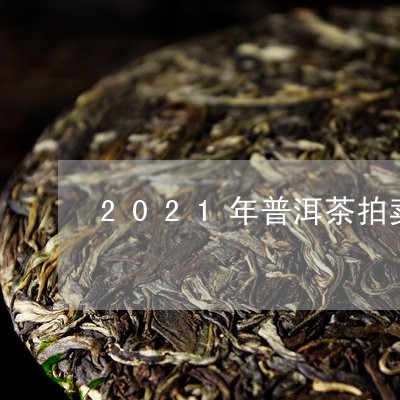 2021年普洱茶拍卖/2023062851704