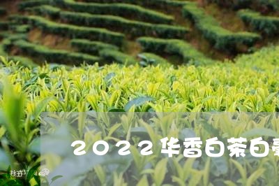 2022华香白茶白毫银针价格/2023073024948