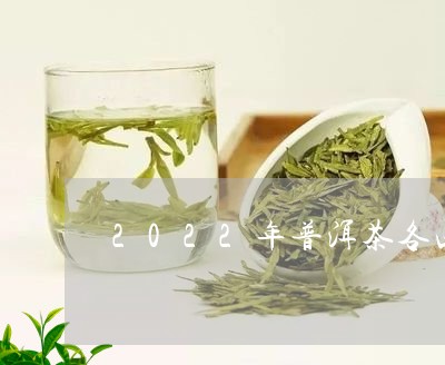 2022年普洱茶各山头春茶价格/2023110482726