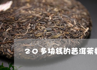 20多块钱的普洱茶好吗/2023122621614