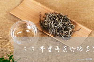 20年普洱茶价格多少/2023063082715