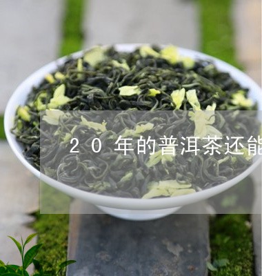 20年的普洱茶还能喝/2023062435938