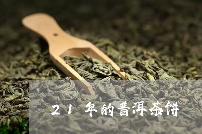 21年的普洱茶饼/2023112405957