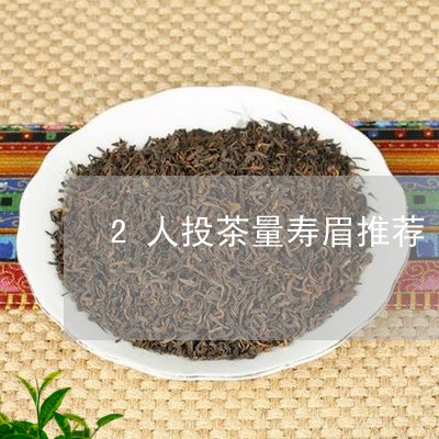 2人投茶量寿眉推荐/2023120496051