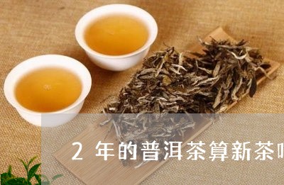 2年的普洱茶算新茶吗/2023093056157