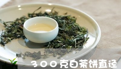 300克白茶饼直径/2023121555170