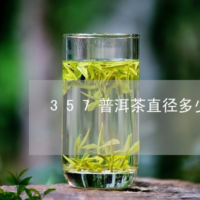 357普洱茶直径多少/2023062816240