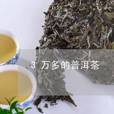 3万多的普洱茶/2023120359793