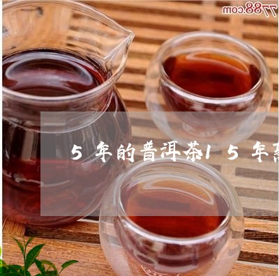 5年的普洱茶15年熟普洱茶/2023052702683