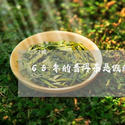 68年的普洱茶是假的/2023062096848