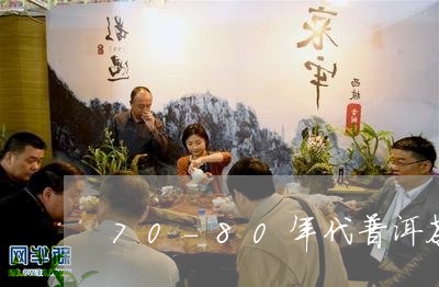 70-80年代普洱茶/2023072205158