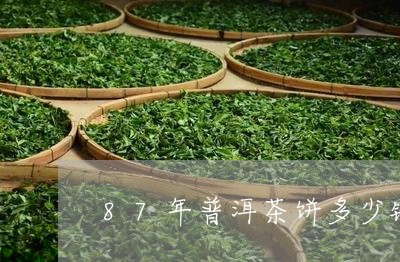 87年普洱茶饼多少钱/2023092894068