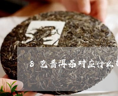 8克普洱茶对应什么杯子/2023082761392