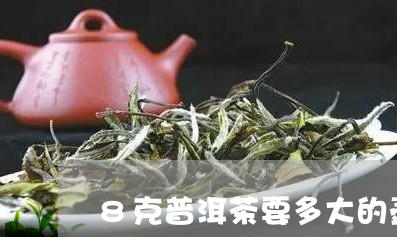 8克普洱茶要多大的壶/2023092703947