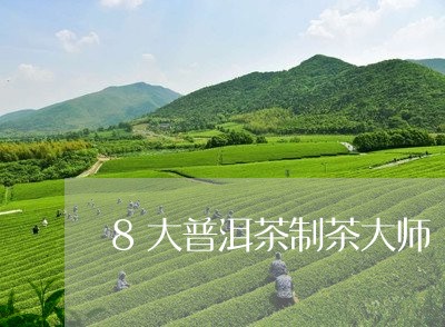 8大普洱茶制茶大师/2023120590572