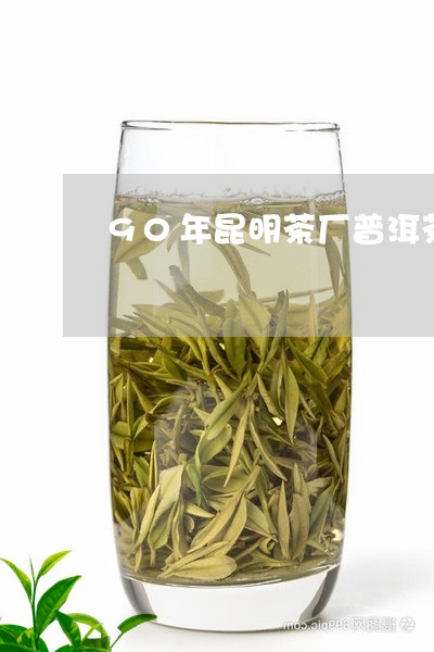 90年昆明茶厂普洱茶/2023062579493