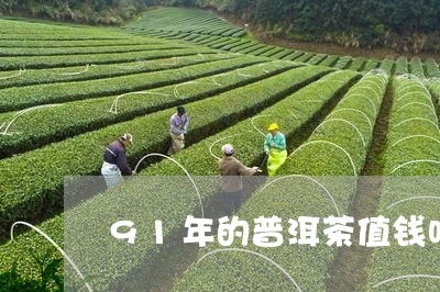 91年的普洱茶值钱吗/2023093070505