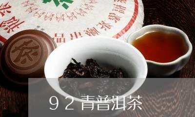 92青普洱茶/2023042809966