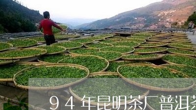 94年昆明茶厂普洱茶/2023100818391