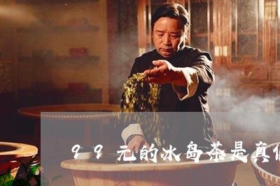 99元的冰岛茶是真假/2023061249393