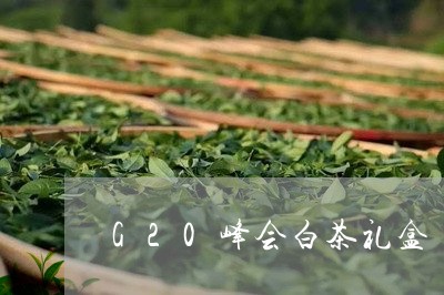 G20峰会白茶礼盒/2023071378591