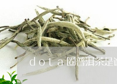 dota圈普洱茶是谁/2023073060717