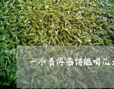 一个普洱茶饼能喝几天/2023061508051