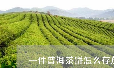 一件普洱茶饼怎么存放/2023062071249