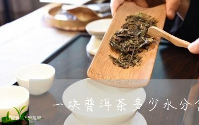 一块普洱茶多少水分含量/2023112868068