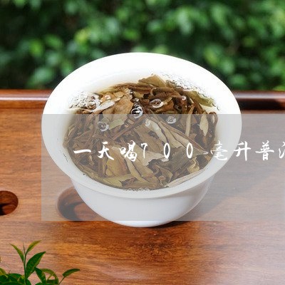 一天喝700毫升普洱茶/2023050444172